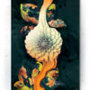 Plakat / Canvas / Akustik: Flydende blomst (Yellow spring) Artworks > Beautiful