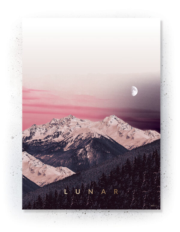 Plakat / canvas / akustik: Lunar (MIDSOMMER) Artworks > Populær