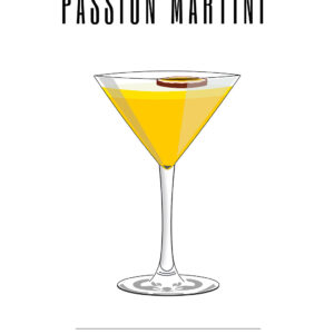 Passion Martini af Pluma Posters Illux Art shop - Illux Art nyheder - Grafisk kunst - Pluma Posters