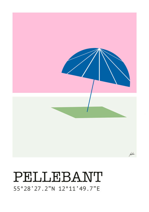 Pellebant 2.0 af Justesen Plakater Illux Art shop - Illux Art nyheder - Grafisk kunst - Justesen Plakater
