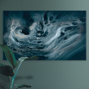 Plakat / Canvas / Akustik: Petroleum Acrylic Paint (Stark) Artworks > Artful