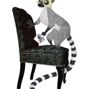 Ring tailed lemur af ThomasWoody Illux Art shop - Grafisk kunst - Thomas Woody