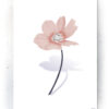 Plakat / canvas / akustik: Simpel blomst hvid (MIDSOMMER) Artworks > Populær