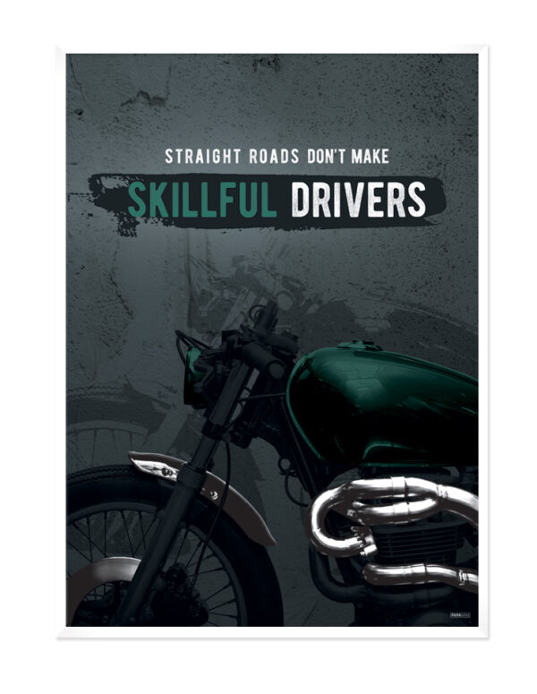 Plakat: Skillfull Drivers (Men Only) Artworks > Populær