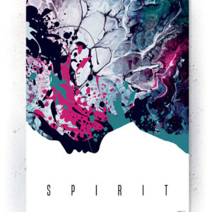 Plakat / canvas / akustik: Spirit (Colorize / Love) Artworks > Artful