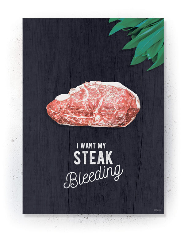 Plakater / Canvas / Akustik: Steak (Kitchen) Artworks > Nyheder