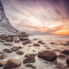 Sunset Rocks af Mikkel Beiter Illux Art shop - Fotokunst - Mikkel Beiter