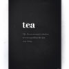 Plakat / Canvas / Akustik: Tea (Quote Me) Plakater > Plakater med typografi