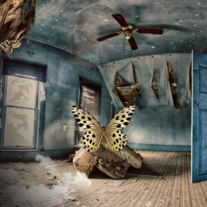 The Abandoned Room af Helt Sort Illux Art shop - Grafisk kunst - Helt Sort