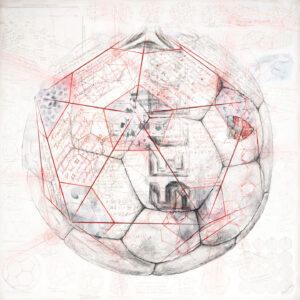 The Geometrical Ball af S?ren Meibom Illux Art shop - Illux Art nyheder - Grafisk kunst - S?ren Meibom