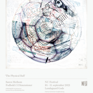 The Physical Ball NU Festival poster af S?ren Meibom S?ren Meibom