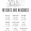 Wheights and measures af Pluma Posters Illux Art shop - Illux Art nyheder - Grafisk kunst - Pluma Posters