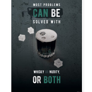 Plakat: Whisky (Men Only) Artworks > Populær