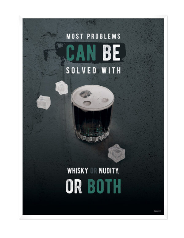 Plakat: Whisky (Men Only) Artworks > Populær