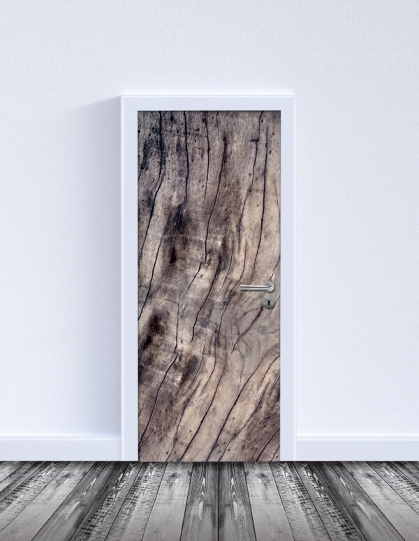 Selvklæbende Laminat: Wooden Door (Til indvendige døre). Artworks > Populær