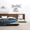 You only live once wallsticker af Alan Smithee