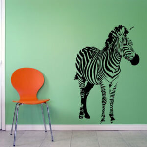 Zebra wallsticker af Heidi Holm Pedersen
