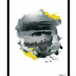 Plakat: Break (Yellow Nature) Artworks > Populær