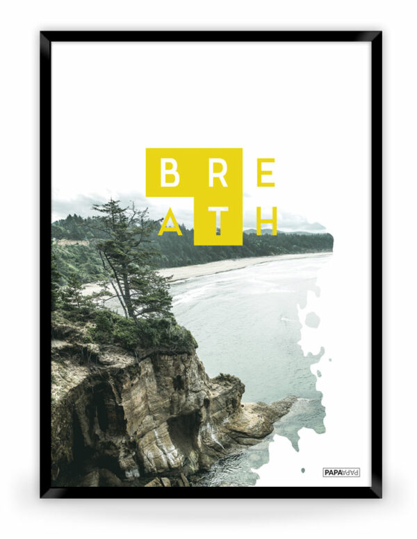 Plakat: Breath (Yellow Nature) Artworks > Populær